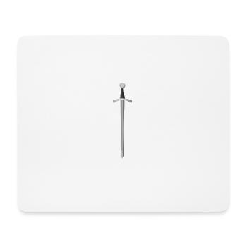 sword - Mouse Pad (horizontal) - white - Front
