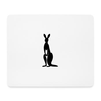 kangaroo - Mouse Pad (horizontal) - white - Front