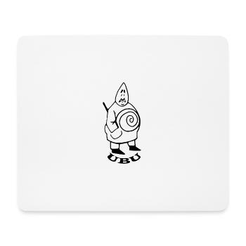 Père Ubu d'Alfred Jarry - Tapis de souris (format paysage) - blanc - Devant