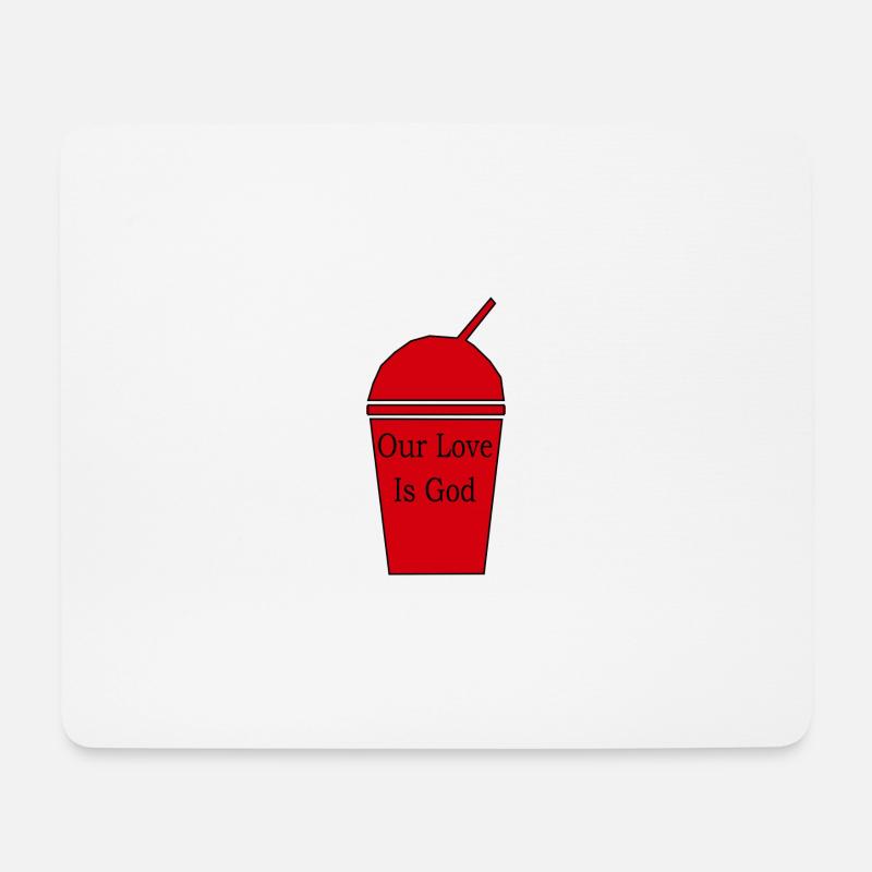 Heidekraut - Mousepad (Querformat) - Weiß
