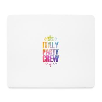 Italy Party Crew Colorful Vacation - Mouse Pad (horizontal) - white - Front