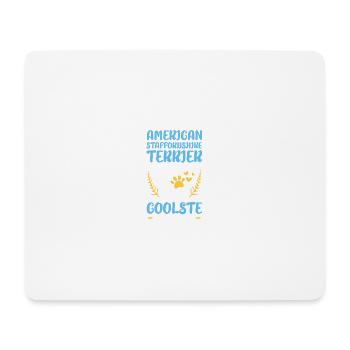 My dog is the coolest - Mouse Pad (horizontal) - white - Front