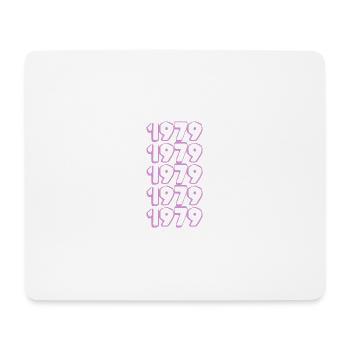 Born in 1979 - Mouse Pad (horizontal) - white - Front