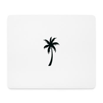 Tropische Palmen-Silhouette Geschenk Sommer - Mousepad (Querformat) - Weiß - Vorne