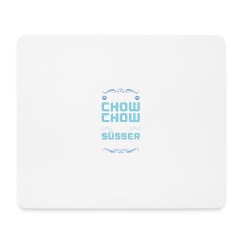 chow chow hund spruch - Mousepad (Querformat) - Weiß - Vorne