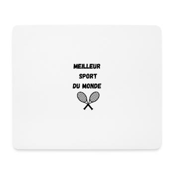 Best sport - Tapis de souris (format paysage) - blanc - Devant