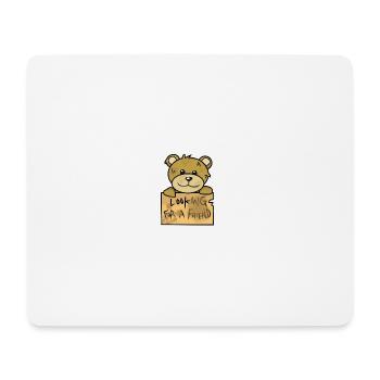 Bär - Mousepad (Querformat) - Weiß - Vorne
