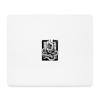 Zeus SW - Mousepad (Querformat) - Weiß - Vorne
