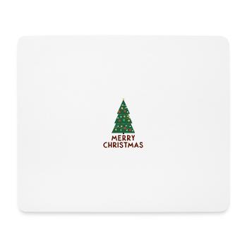 Merry Christmas Weihnachts Design Tannenbaum Neu - Mousepad (Querformat) - Weiß - Vorne