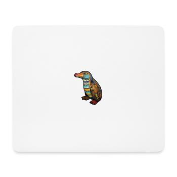 Australien - Schnabeltier - Mousepad (Querformat) - Weiß - Vorne