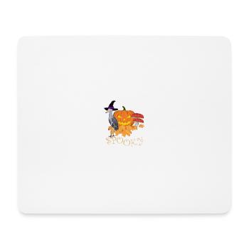 Schuhschnabel Vogel Halloween Spooky - Mousepad (Querformat) - Weiß - Vorne