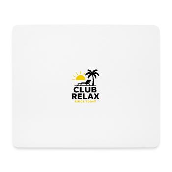 Sonnenaufgang mit Motivationsbotschaft - Mousepad (Querformat) - Weiß - Vorne