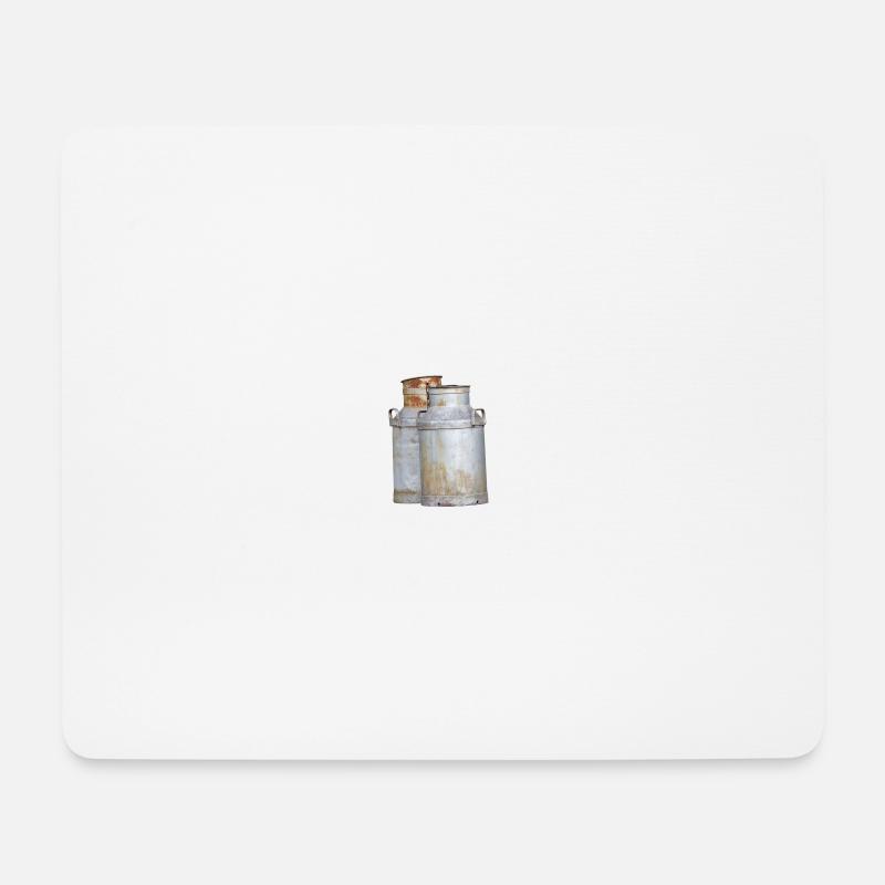 Milch - Mousepad (Querformat) - Weiß