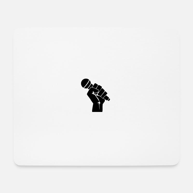 Musik Revolution - Mousepad (Querformat) - Weiß