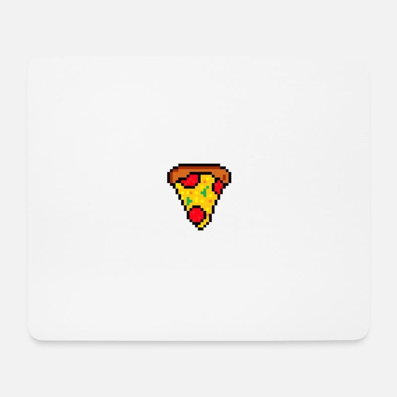 Pizza Love Pizza Junkie Pizza Lover - Mouse Pad (horizontal) - white