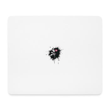 Kunstauge - Mousepad (Querformat) - Weiß - Vorne