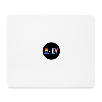 Ally - LGBTIQ Queer Gay Pride CSD Verbündetenschaf - Mousepad (Querformat) - Weiß - Vorne