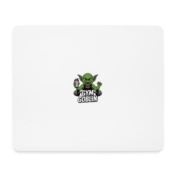 Salle de sport Giblin Fitness - Tapis de souris (format paysage) - blanc - Devant