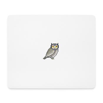 Vogel - Mousepad (Querformat) - Weiß - Vorne