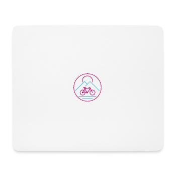 Fahrrad - Mousepad (Querformat) - Weiß - Vorne