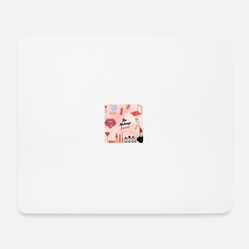 The Makeup Lovers - Mousepad (Querformat) - Weiß