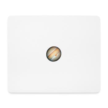 Jupiter & riesiger roter Fleck - Mousepad (Querformat) - Weiß - Vorne