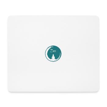 Zen bubble - Mouse Pad (horizontal) - white - Front