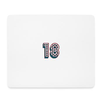 ALLES GUTE ZUM GEBURTSTAG. ALLES GUTE ZUM GEBURTSTAG. JAHRESTAG. - Mousepad (Querformat) - Weiß - Vorne