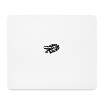 Crocodile with Geometric Style - Mouse Pad (horizontal) - white - Front