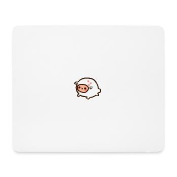beau mouton - Tapis de souris (format paysage) - blanc - Devant
