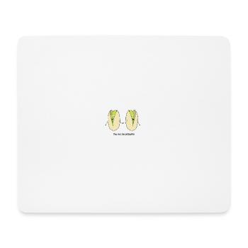 #youaremypistachio - Tapis de souris (format paysage) - blanc - Devant