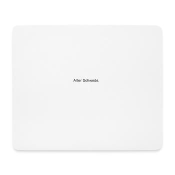 Vieux Suédois - Tapis de souris (format paysage) - blanc - Devant