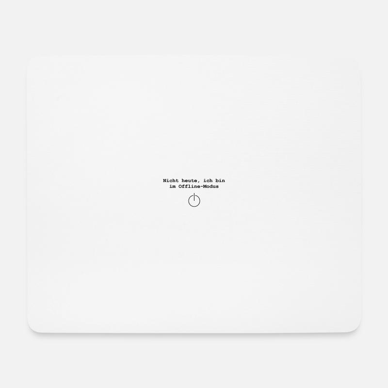 Offline Modus - Mousepad (Querformat) - Weiß