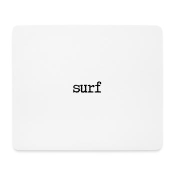 Brandung - Mousepad (Querformat) - Weiß - Vorne