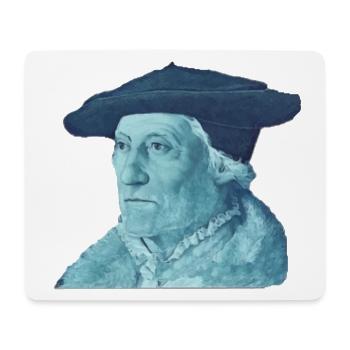 100 German Mark (Grandpa Edition) - Mouse Pad (horizontal) - white - Front