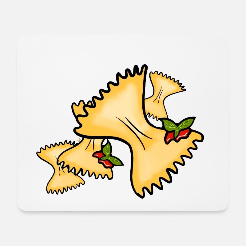 Pasta! - Mouse Pad (horizontal) - white