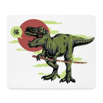 The Last Samurai in Dinosaurs. - Mouse Pad (horizontal) - white - Front