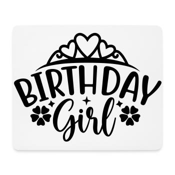 Birthday Queen 8 Happy Birthday - Mouse Pad (horizontal) - white - Front