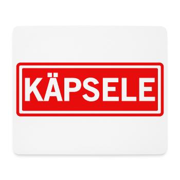 Spruch Schwäbisch Käpsele Geschenk - Mousepad (Querformat) - Weiß - Vorne