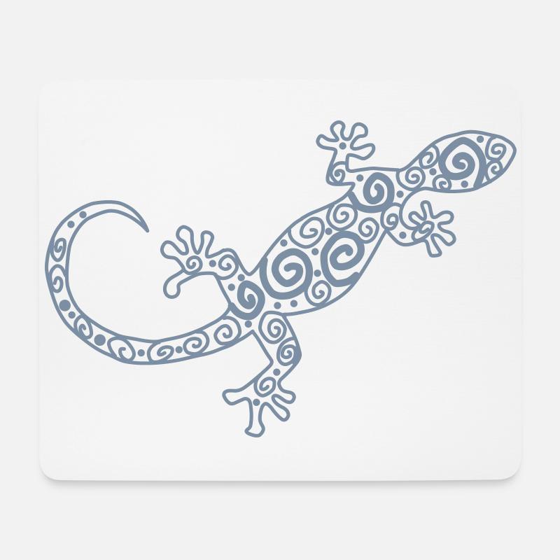 Salamander - Mousepad (Querformat) - Weiß