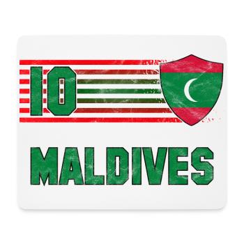 Maldives Football Team - Mouse Pad (horizontal) - white - Front