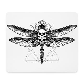Deadly Bugs | Dragonfly - Mouse Pad (horizontal) - white - Front