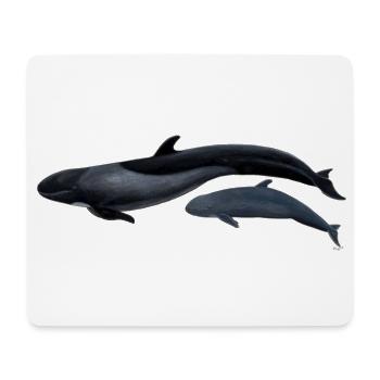 False killer whale - Fausse orque - False killer whale - Mouse Pad (horizontal) - white - Front