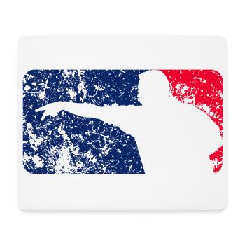 Darts League Destroyed 🎯 - Mouse Pad (horizontal) - white - Front