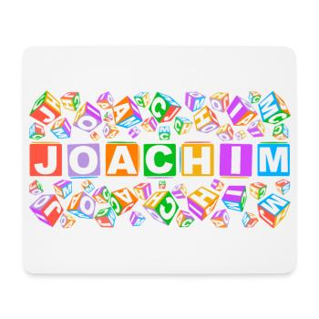 JOACHIM colourful cubes - Mousepad (Querformat) - Weiß - Vorne