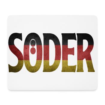Söder CSU AFD CDU Kanzler 2021 Partei Bundestag - Mousepad (Querformat) - Weiß - Vorne