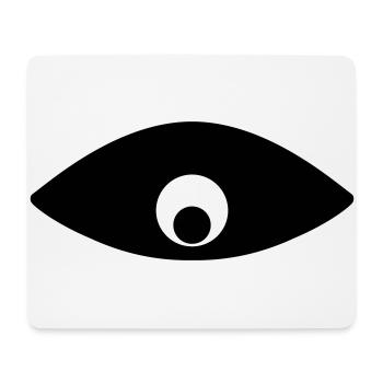 Eye watching you - Mouse Pad (horizontal) - white - Front