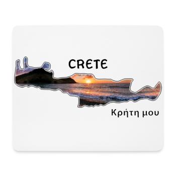 Kreta Crete - Mousepad (Querformat) - Weiß - Vorne