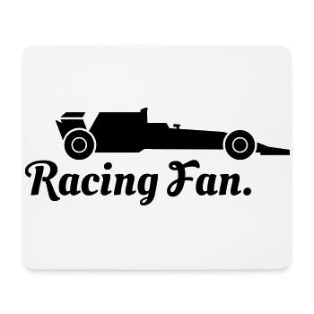 Racing Fan Motorsport - Mousepad (Querformat) - Weiß - Vorne
