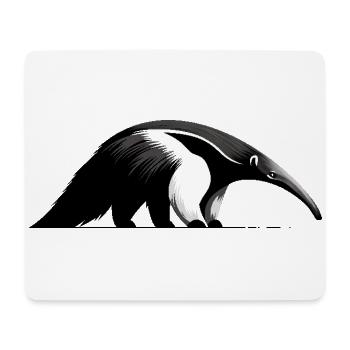 Anteater - Mouse Pad (horizontal) - white - Front